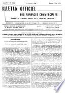 Bulletin officiel des annonces civiles et commerciales