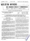 Bulletin officiel des annonces civiles et commerciales