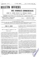 Bulletin officiel des annonces civiles et commerciales