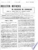 Bulletin officiel des annonces civiles et commerciales