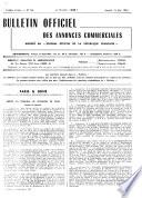 Bulletin officiel des annonces civiles et commerciales