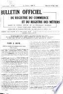 Bulletin officiel des annonces civiles et commerciales