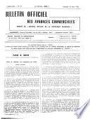 Bulletin officiel des annonces civiles et commerciales