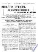Bulletin officiel des annonces civiles et commerciales