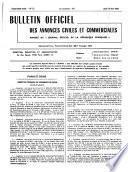 Bulletin officiel des annonces civiles et commerciales