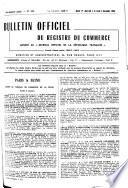Bulletin officiel des annonces civiles et commerciales