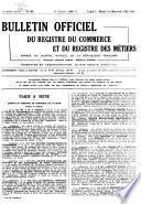 Bulletin officiel des annonces civiles et commerciales