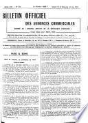 Bulletin officiel des annonces civiles et commerciales