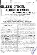 Bulletin officiel des annonces civiles et commerciales