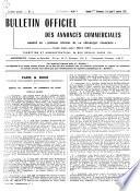 Bulletin officiel des annonces civiles et commerciales