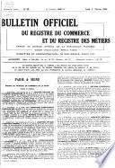Bulletin officiel des annonces civiles et commerciales
