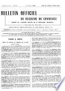 Bulletin officiel des annonces civiles et commerciales