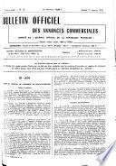 Bulletin officiel des annonces civiles et commerciales