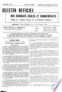 Bulletin officiel des annonces civiles et commerciales