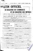 Bulletin officiel des annonces civiles et commerciales