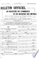 Bulletin officiel des annonces civiles et commerciales
