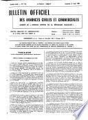 Bulletin officiel des annonces civiles et commerciales
