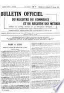 Bulletin officiel des annonces civiles et commerciales