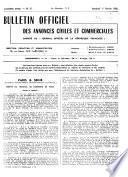 Bulletin officiel des annonces civiles et commerciales