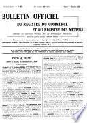 Bulletin officiel des annonces civiles et commerciales
