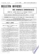 Bulletin officiel des annonces civiles et commerciales
