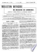 Bulletin officiel des annonces civiles et commerciales