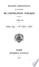 Bulletin officiel