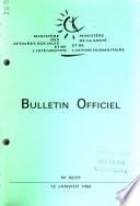 Bulletin officiel