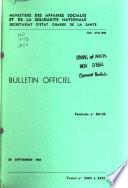Bulletin officiel
