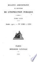 Bulletin officiel