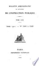 Bulletin officiel