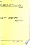 Bulletin officiel