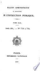 Bulletin officiel