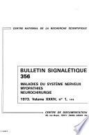 Bulletin signalétique 356