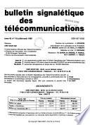 Bulletin signalétique des télécommunications