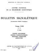 Bulletin signalétique