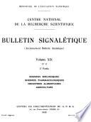 Bulletin signalétique