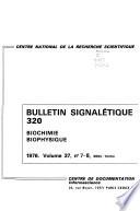 Bulletin signalétique