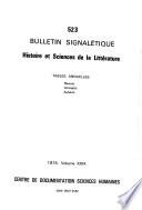 Bulletin signalétique