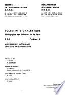 Bulletin signalétique