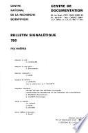 Bulletin signalétique