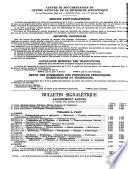 Bulletin signalétique