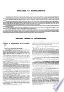 Bulletin signalétique