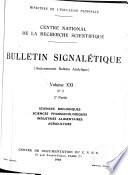 Bulletin signalétique