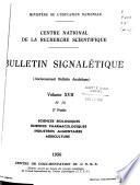 Bulletin signalétique