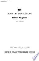 Bulletin signalétique