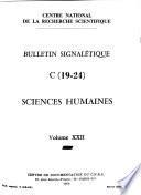 Bulletin signalétique