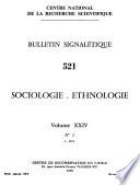 Bulletin signalétique