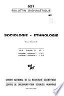 Bulletin signalétique