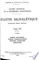 Bulletin signalétique